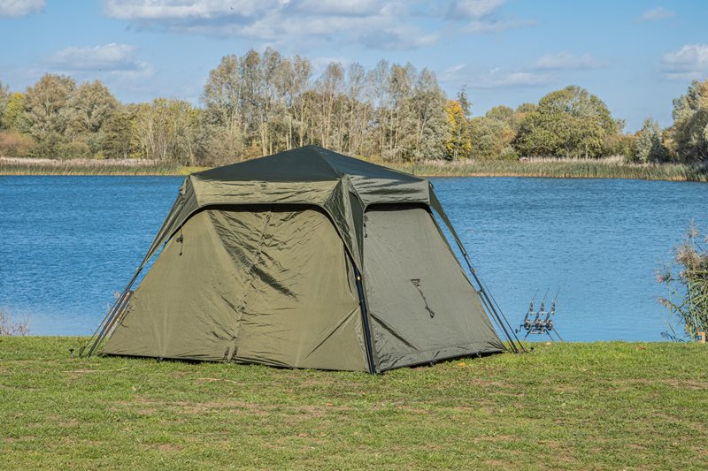 SOLAR SOLAR Sp Quick-Up Shelter Green Mkii With Heavy-Duty Groundsheet - Parkfield Angling Centre