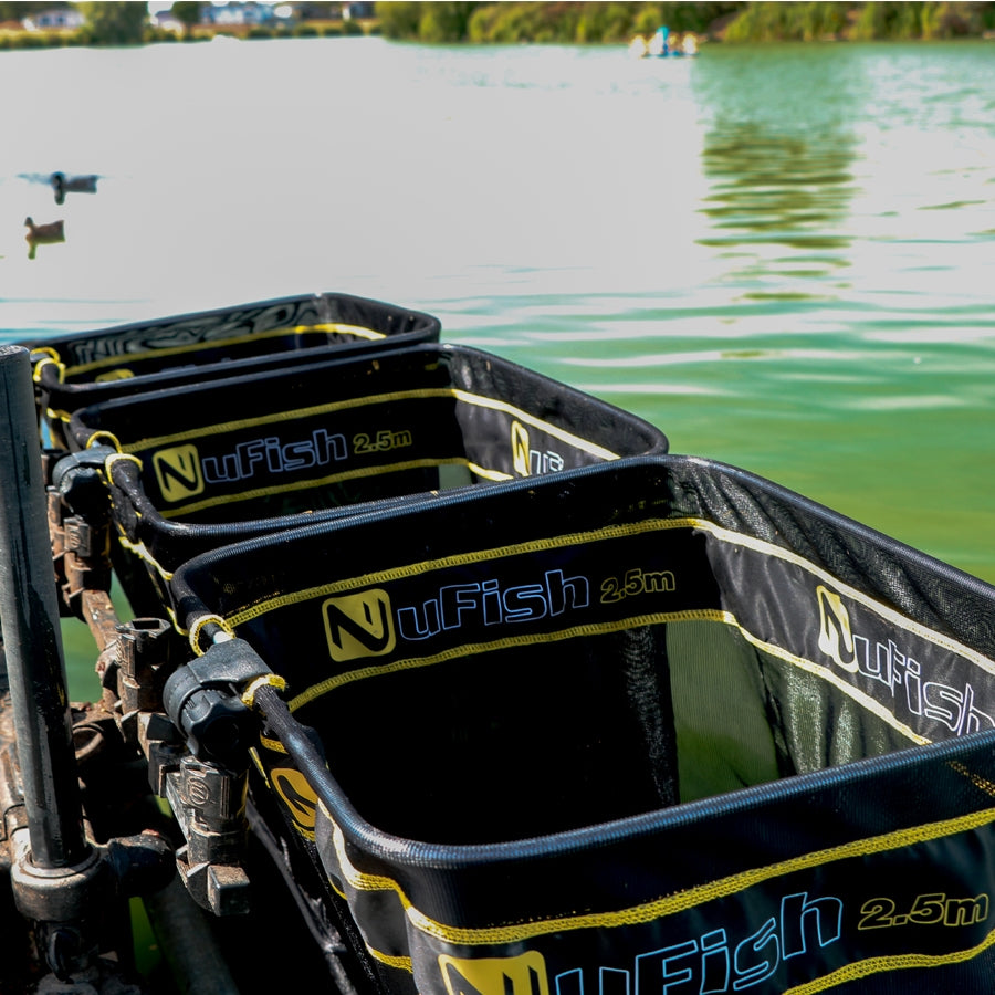NUFISH NUFISH 2.m Keepnet Triple Pack - Parkfield Angling Centre