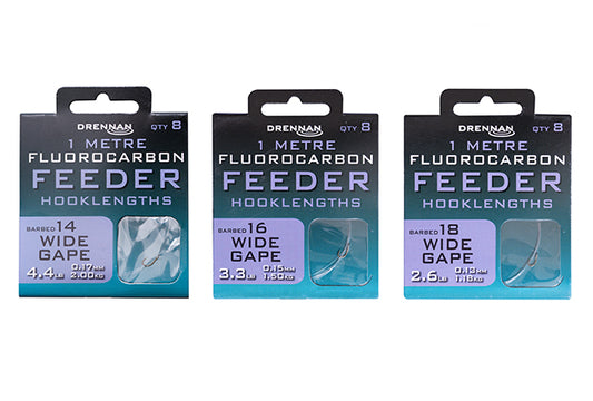 DRENNAN DRENNAN Fluoro Feeder Wide Gape  - Parkfield Angling Centre