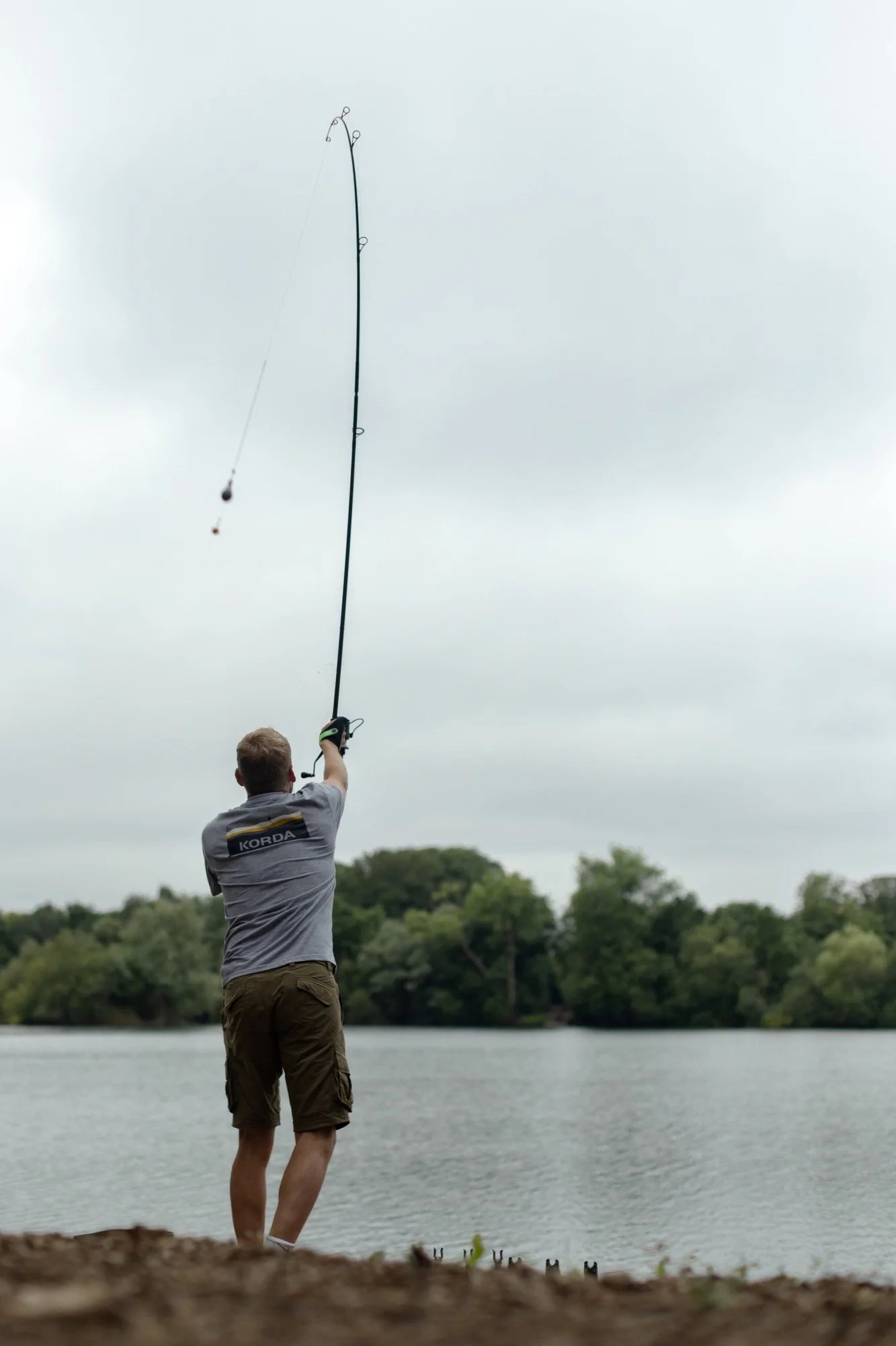 KORDA KORDA Lakebed Tee | Grey - Parkfield Angling Centre