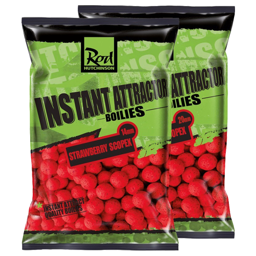 ROD HUTCHINSON ROD H Strawberry Scopex Instant Attract 14mm 1kg - Parkfield Angling Centre