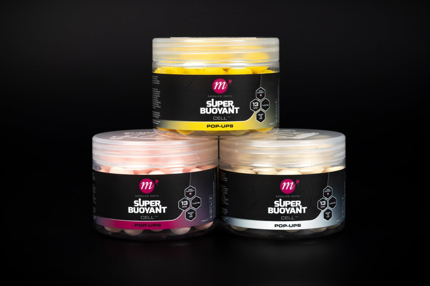 MAINLINE MAINLINE ISO Fish Super Buoyant Pop-Ups - 13mm - Parkfield Angling Centre