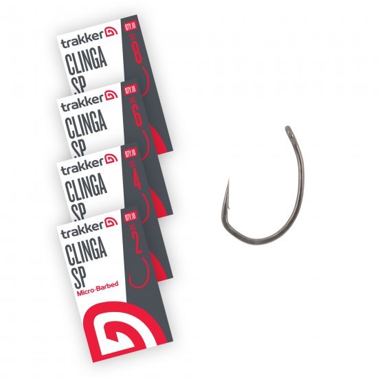 TRAKKER TRAKKER Clinga SP Hooks (Micro Barbed) - Parkfield Angling Centre