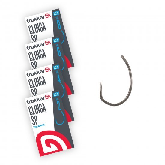 TRAKKER TRAKKER Clinga SP Hooks (Barbless) - Parkfield Angling Centre