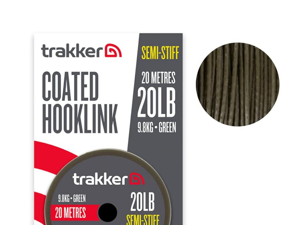 TRAKKER TRAKKER Semi Stiff Coated Hooklink (20m) - Parkfield Angling Centre