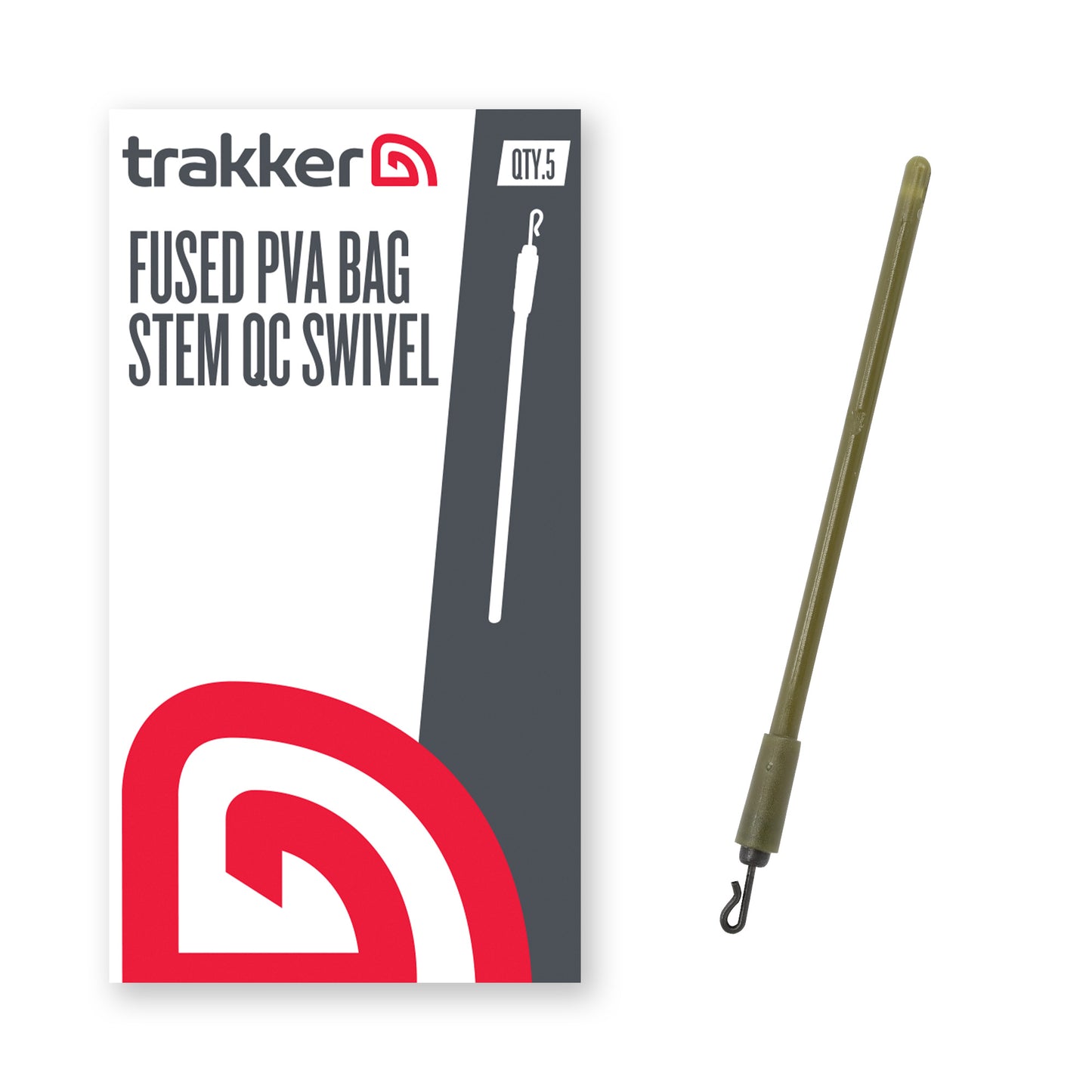 TRAKKER TRAKKER Fused PVA Bag Stem (QC Swivel) - Parkfield Angling Centre