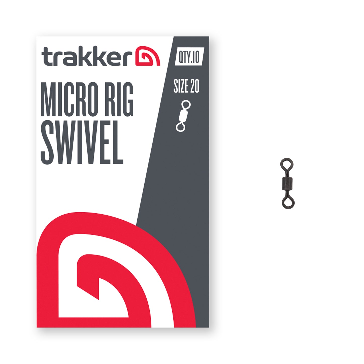 TRAKKER TRAKKER Micro Rig Swivel (Size 20) - Parkfield Angling Centre