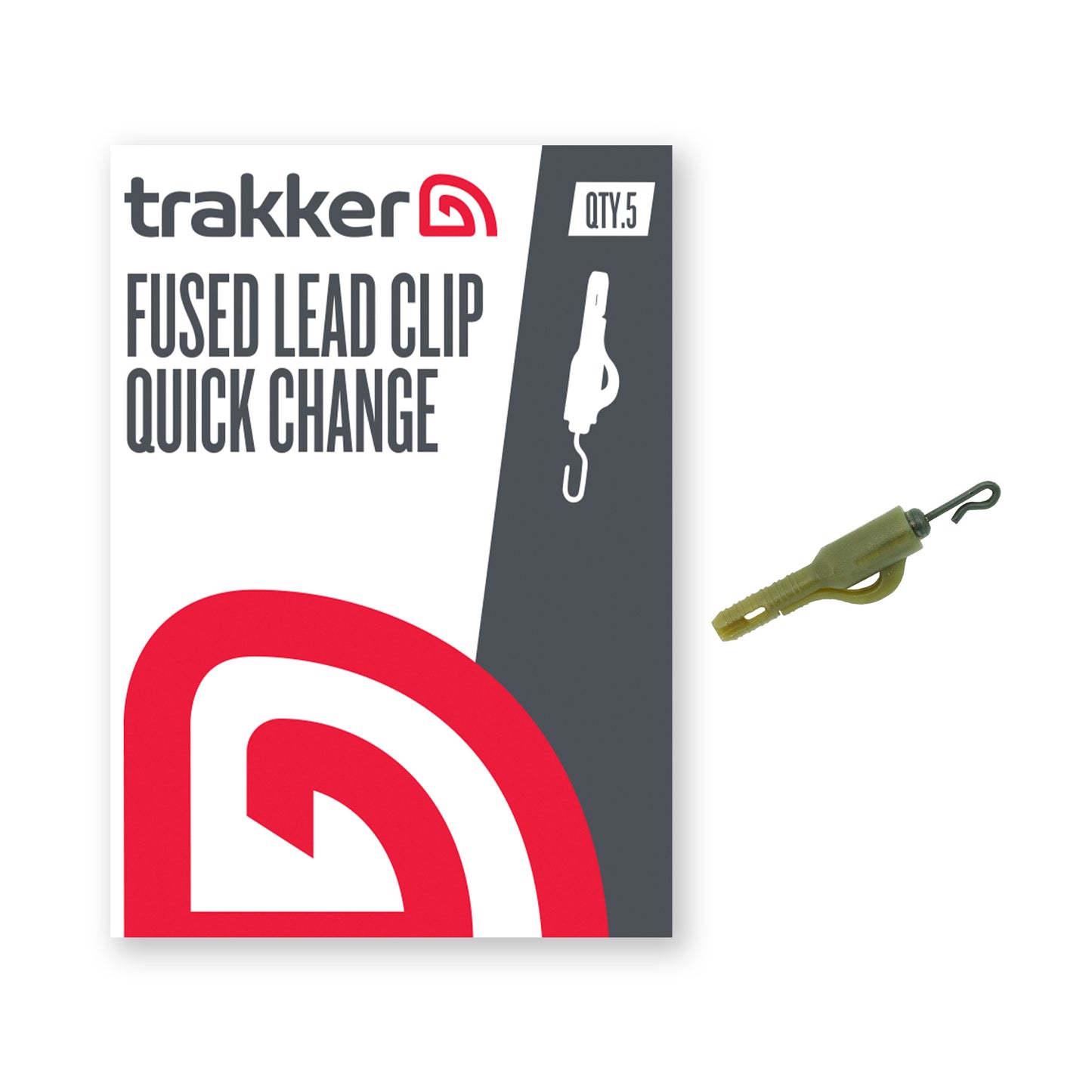 TRAKKER TRAKKER Fused Lead Clip (Quick Change) - Parkfield Angling Centre