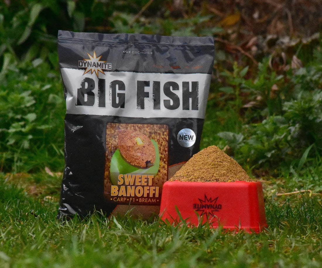 DYNAMITE DYNAMITE Big Fish Sweet Banoffi Method Mix 1.8kg - Parkfield Angling Centre