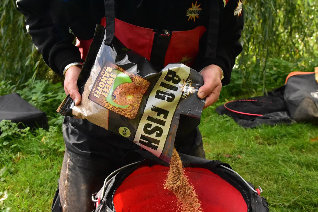 DYNAMITE DYNAMITE Big Fish Sweet Banoffi Method Mix 1.8kg - Parkfield Angling Centre