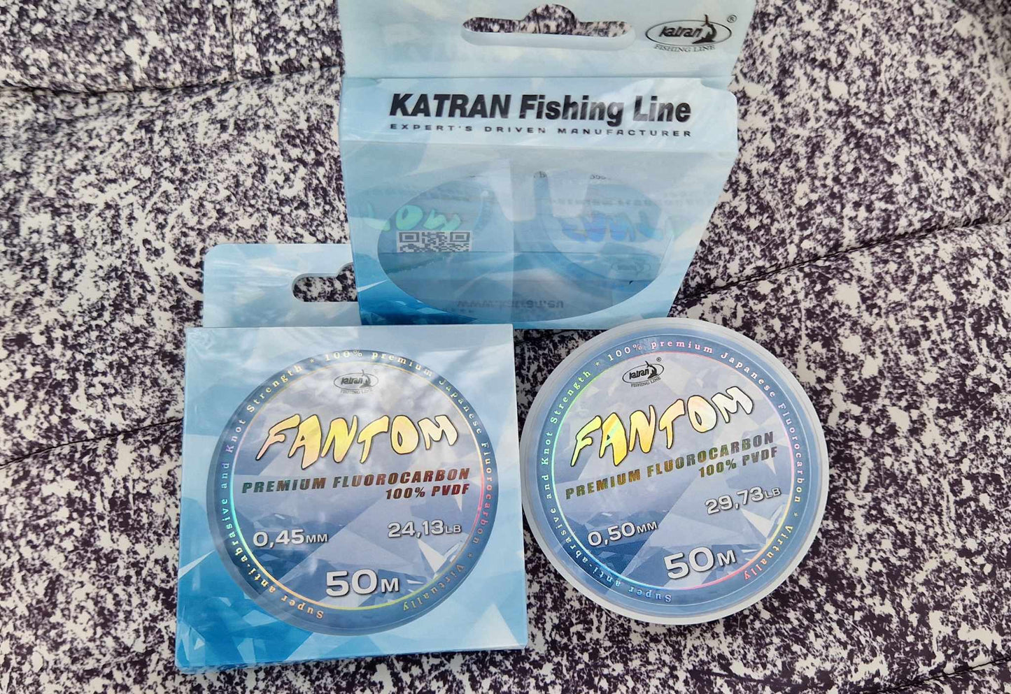 KATRAN KATRAN Fluorocarbon 100% FANTOM 50 m - Parkfield Angling Centre