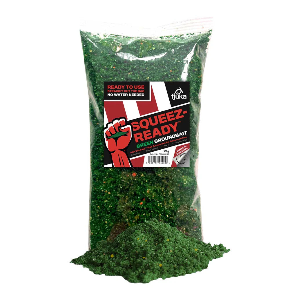 FJUKA BAITS FJUKA BAITS Squeez-Ready™ Green Groundbait - Parkfield Angling Centre