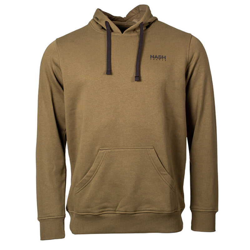 NASH NASH Make It Happen Hoody Fish Logo Green - Parkfield Angling Centre