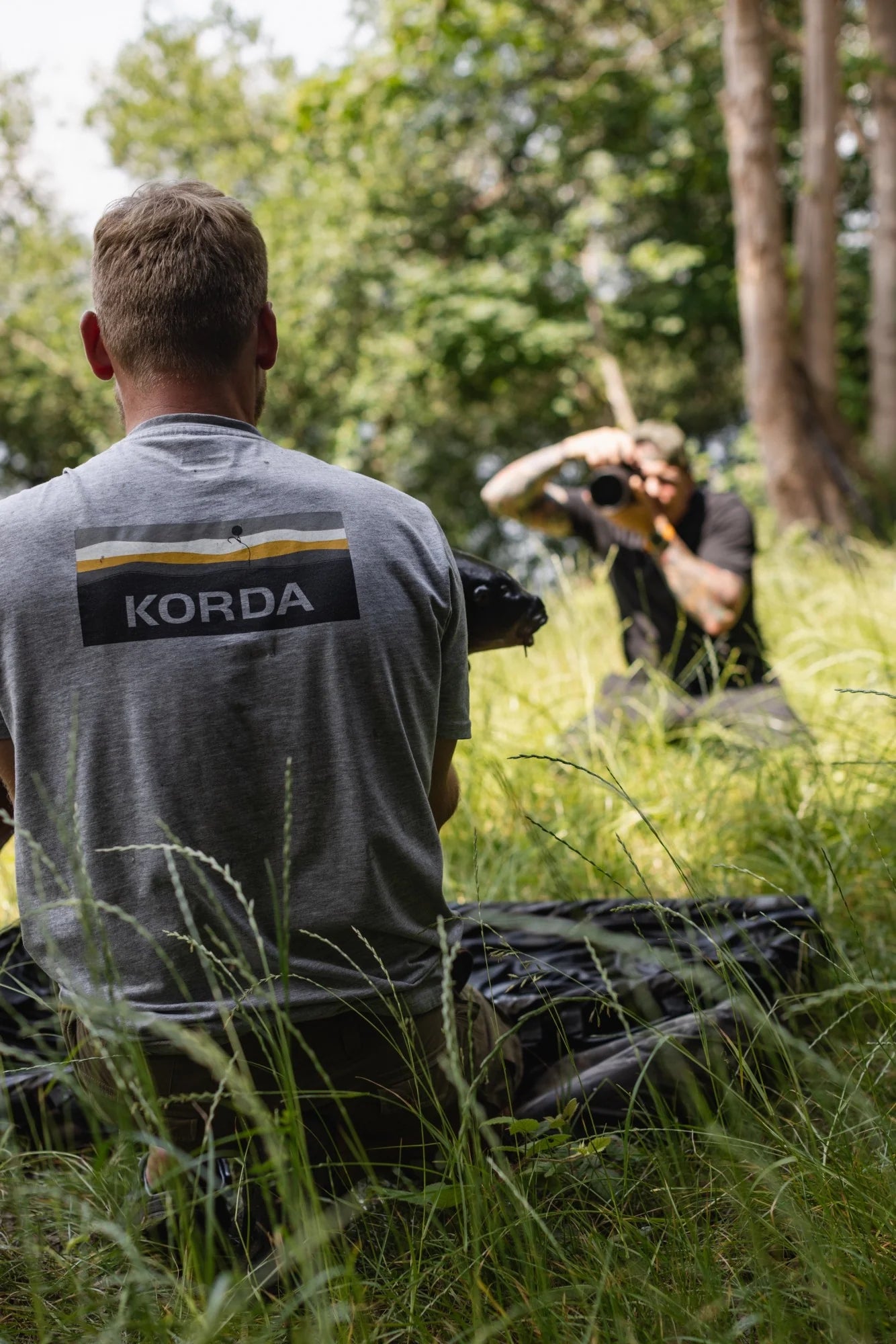 KORDA KORDA Lakebed Tee | Grey - Parkfield Angling Centre