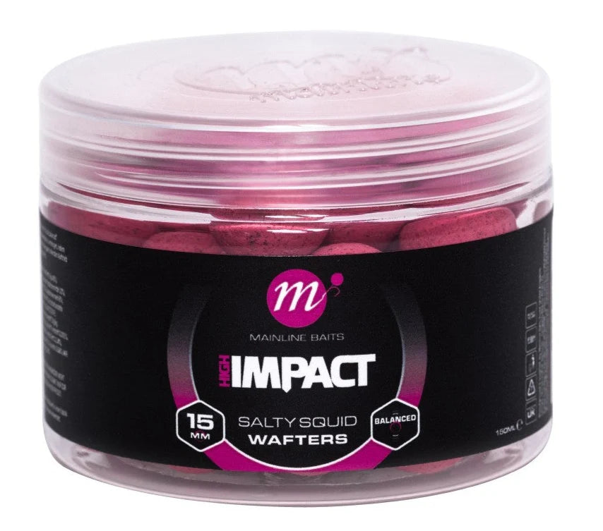 MAINLINE MAINLINE Hi Impact Salty Squid - 15mm Wafter 150ml - Parkfield Angling Centre