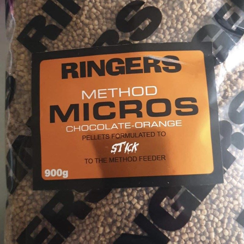 RINGERS RINGERS Chocolate Method Micro Pellets 900g - Parkfield Angling Centre
