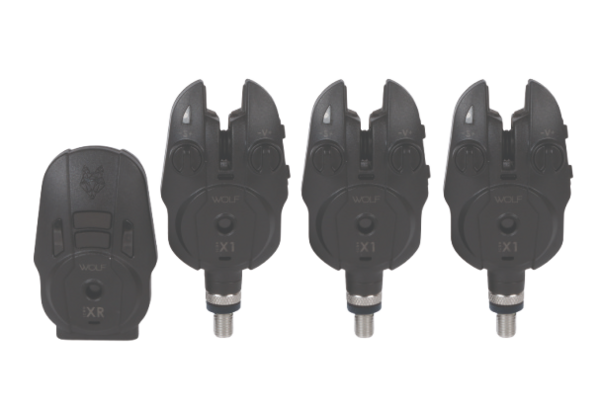WOLF WOLF X1 3 Rod set & XR HUBB - Parkfield Angling Centre
