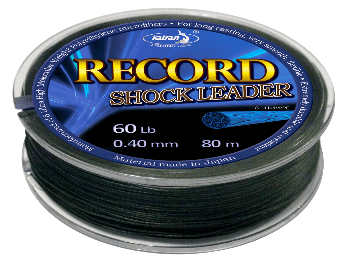 KATRAN KATRAN Shock leaders braided RECORD - Parkfield Angling Centre