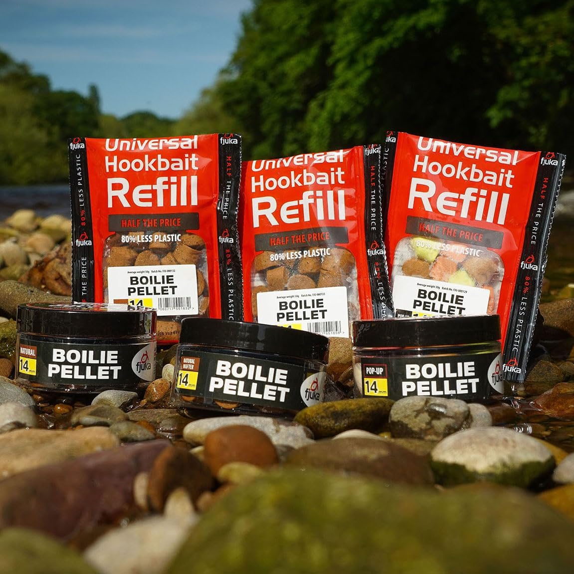 FJUKA BAITS FJUKA BAITS Boilie Pellet 14mm Pop-Up 30g - Parkfield Angling Centre