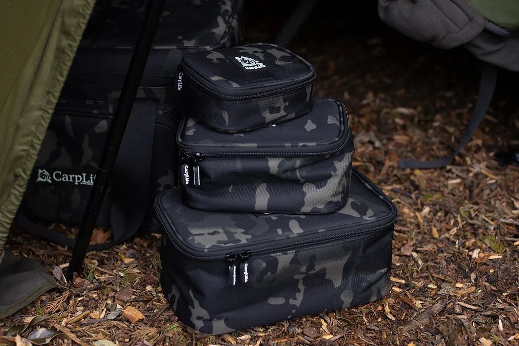 CARPLIFE CARPLIFE Eclipse Camo - Bits Pouches Set of 3 - Parkfield Angling Centre