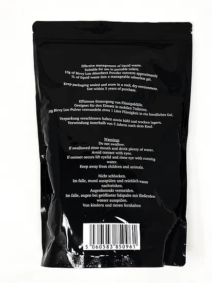 CARPLIFE CARPLIFE Bivvy Loo Super Absorbent Powder - 1kg - Parkfield Angling Centre