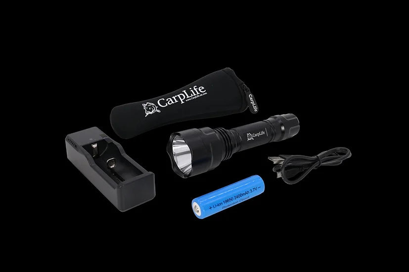 CARPLIFE CARPLIFE Compact Bird Torch & Neoprene Case - Parkfield Angling Centre