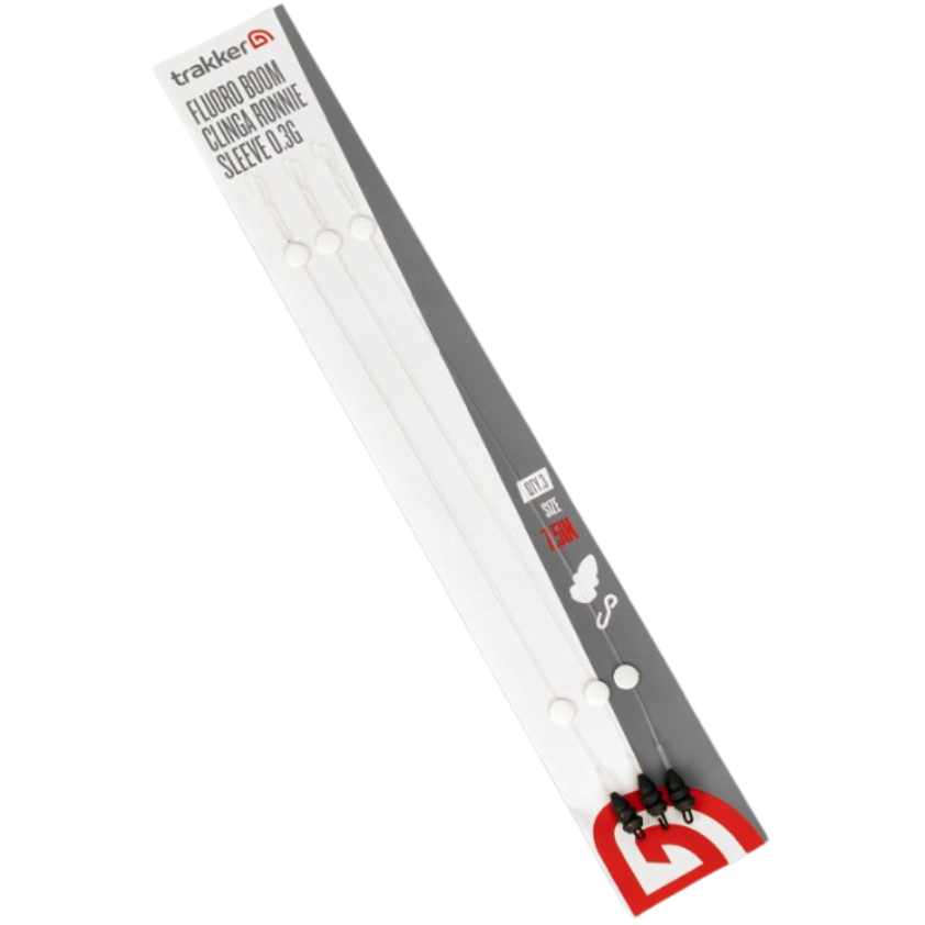 TRAKKER TRAKKER Fluoro Boom - 3g Clinga Ronnie Sleeve (7.5in) - Parkfield Angling Centre