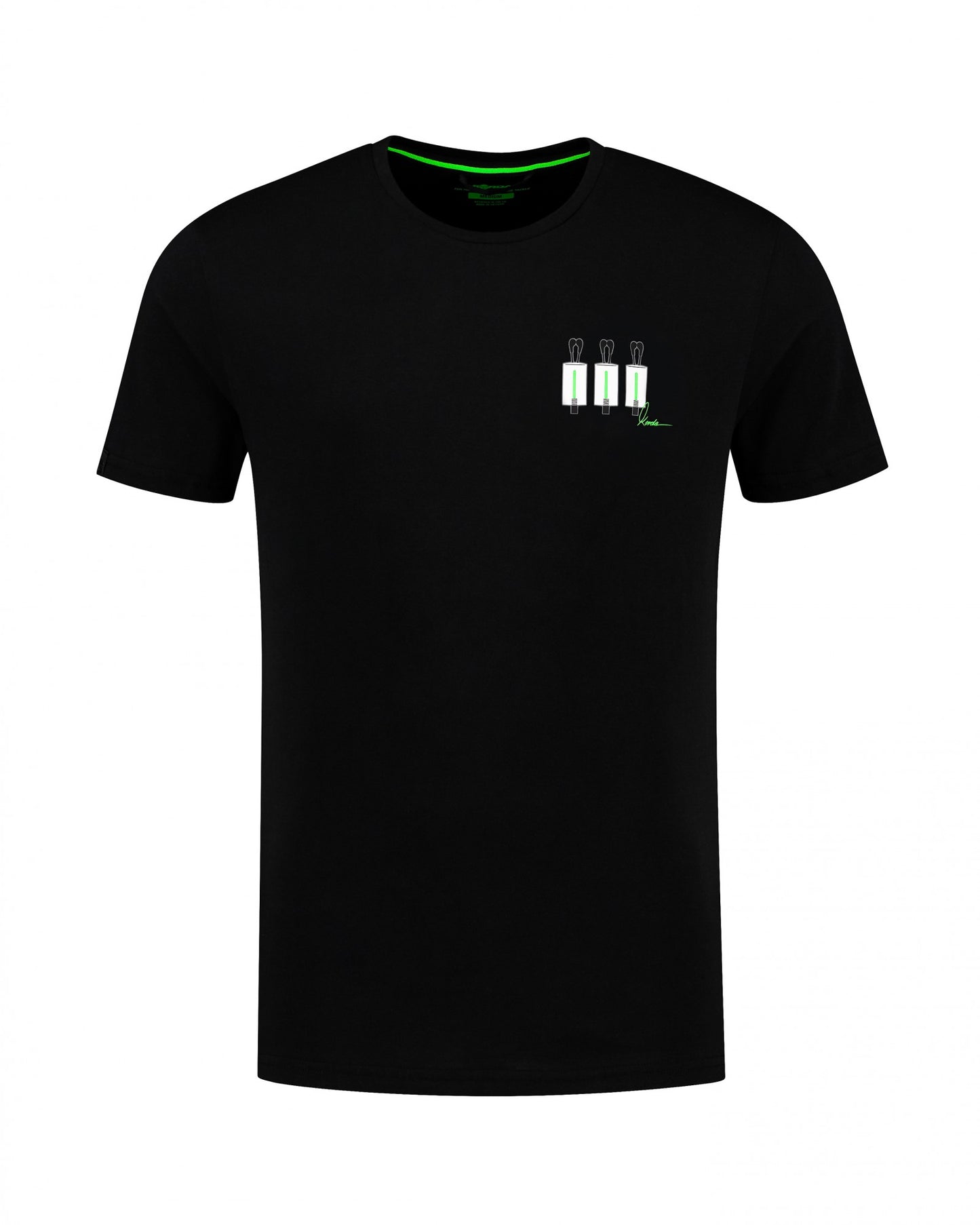 KORDA KORDA Bobbin Tee | Black - Parkfield Angling Centre