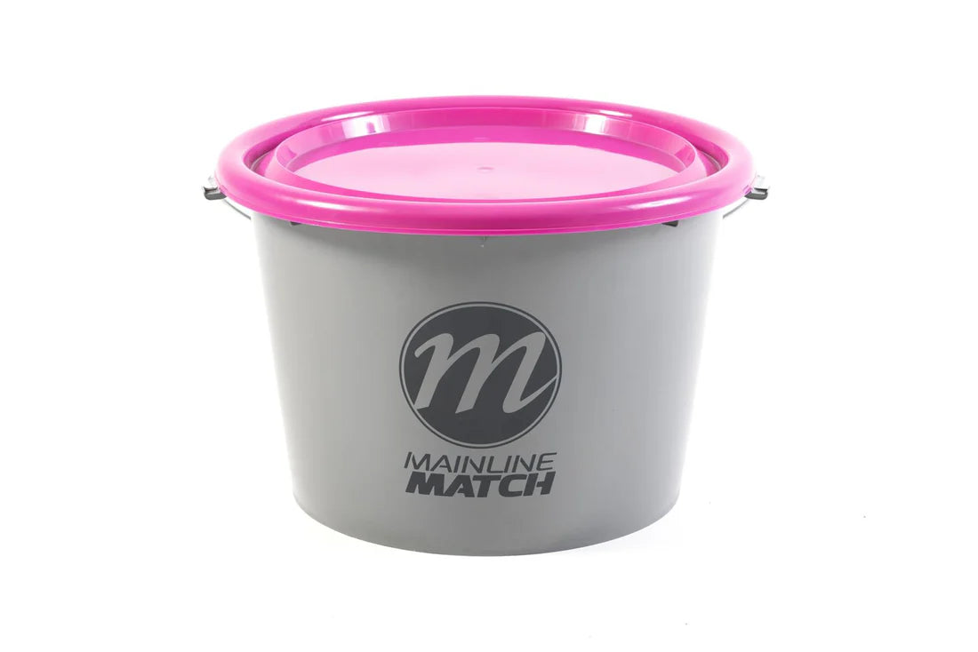 MAINLINE MAINLINE Match Bucket Grey 18L - Parkfield Angling Centre