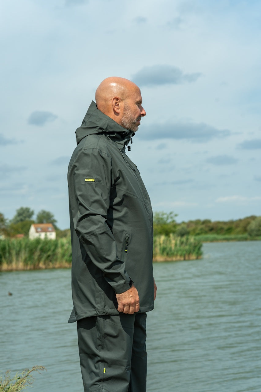 RIDGEMONKEY RIDGEMONKEY APEarel ThermaPro Waterproof Shell Coat Green - Parkfield Angling Centre