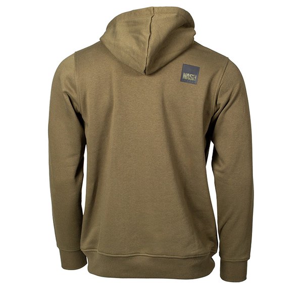 NASH NASH Make It Happen Hoody Box Logo Green - Parkfield Angling Centre
