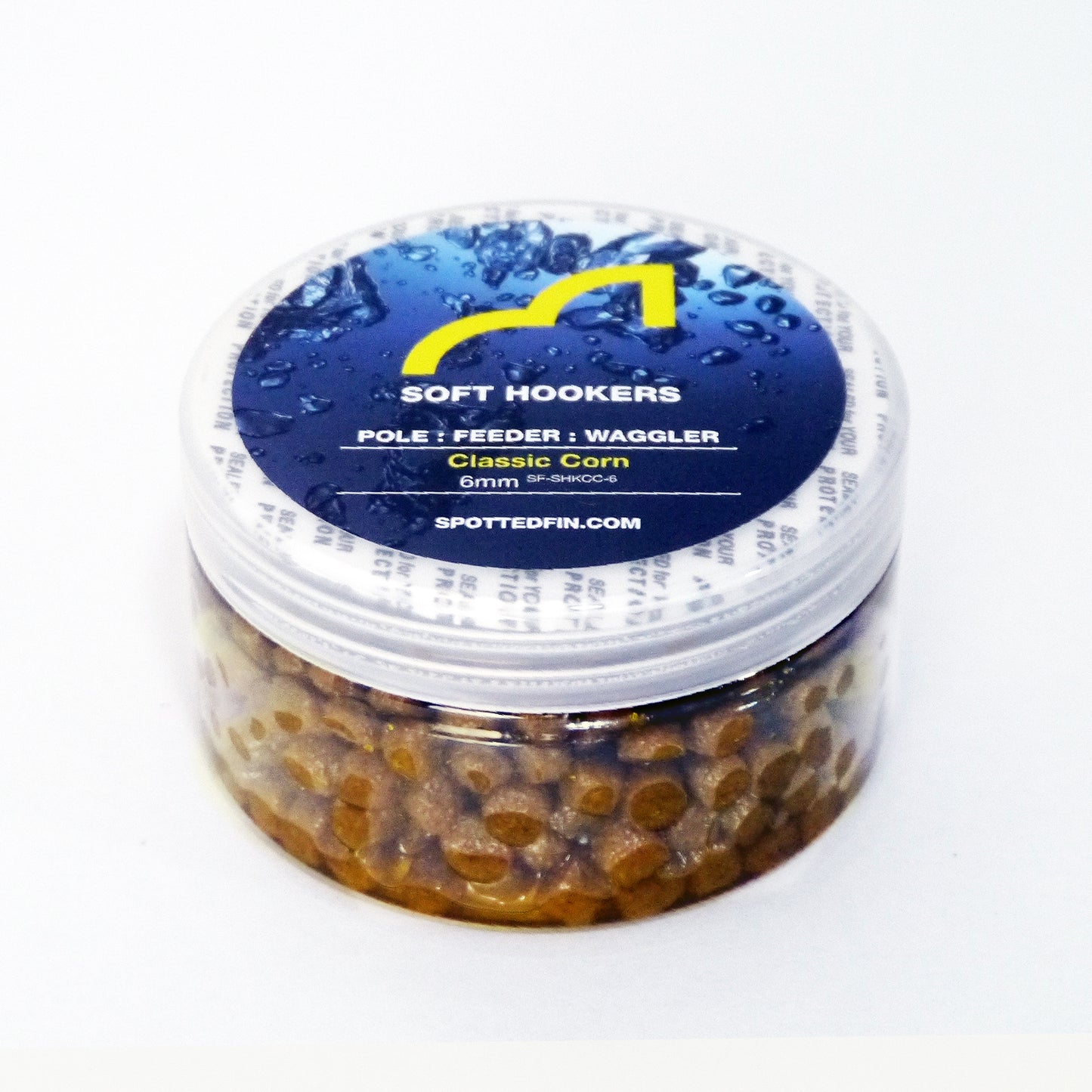 SPOTTED FIN SPOTTED FIN Soft Hook Pellet SPOTTED FIN Classic Corn 8Mm Soft Hook Pellet - Parkfield Angling Centre
