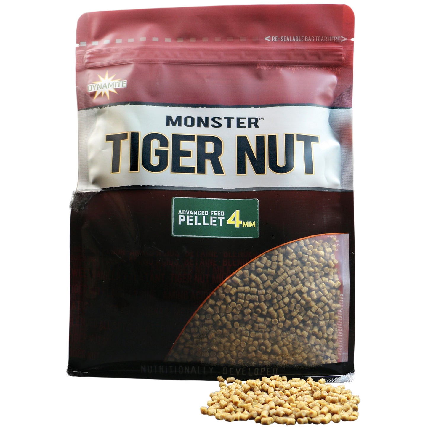 DYNAMITE DYNAMITE Monster Tigernut Pellets 900g - Parkfield Angling Centre