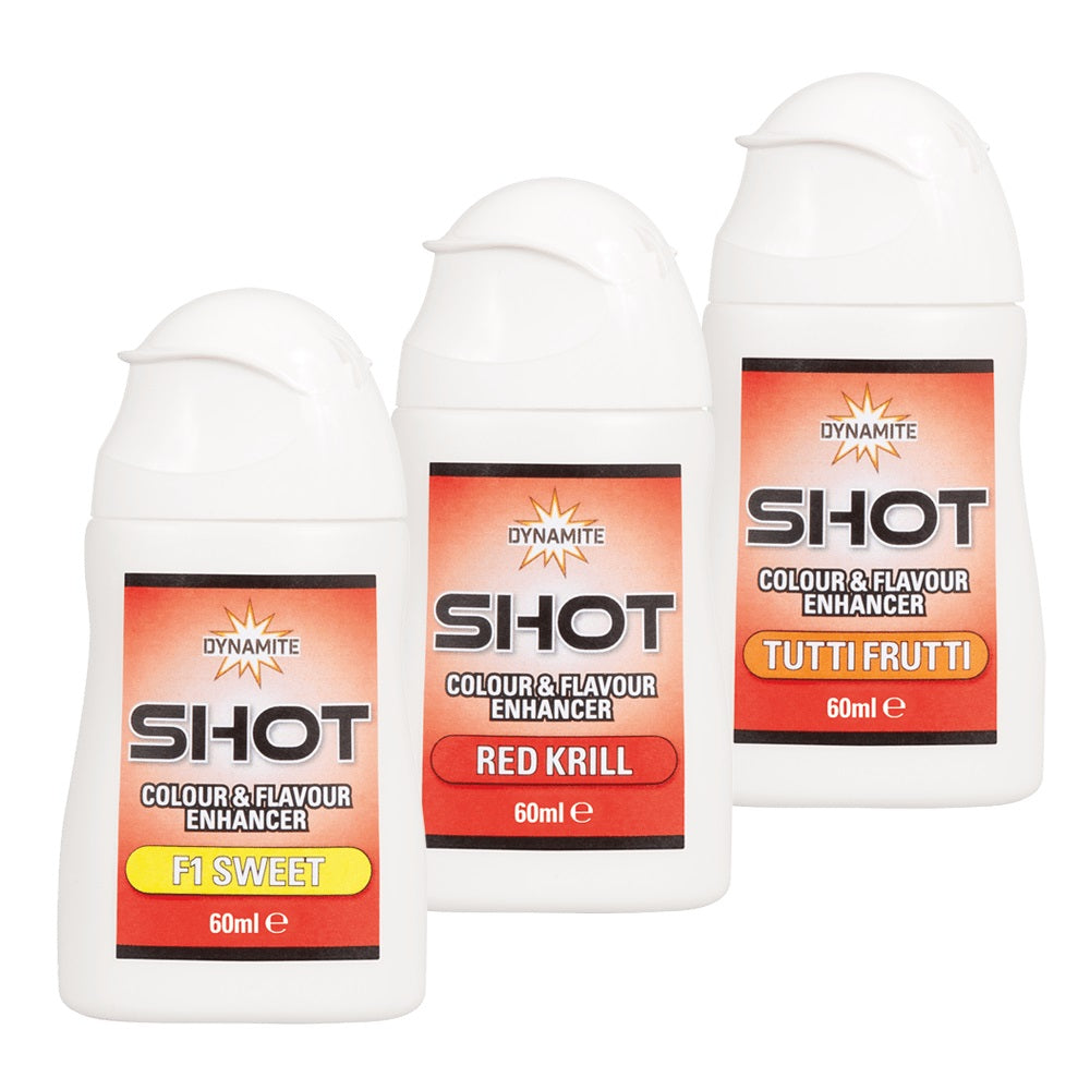 DYNAMITE DYNAMITE Shot Colour & Flavour Enhancer F1 Sweet Yellow - Parkfield Angling Centre