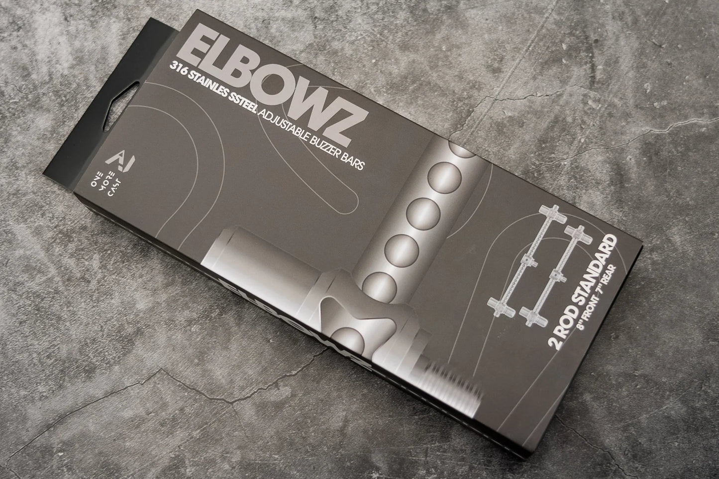 OMC OMC Elbowz High-Grade 316 Stainless Steel (Pair) - Parkfield Angling Centre