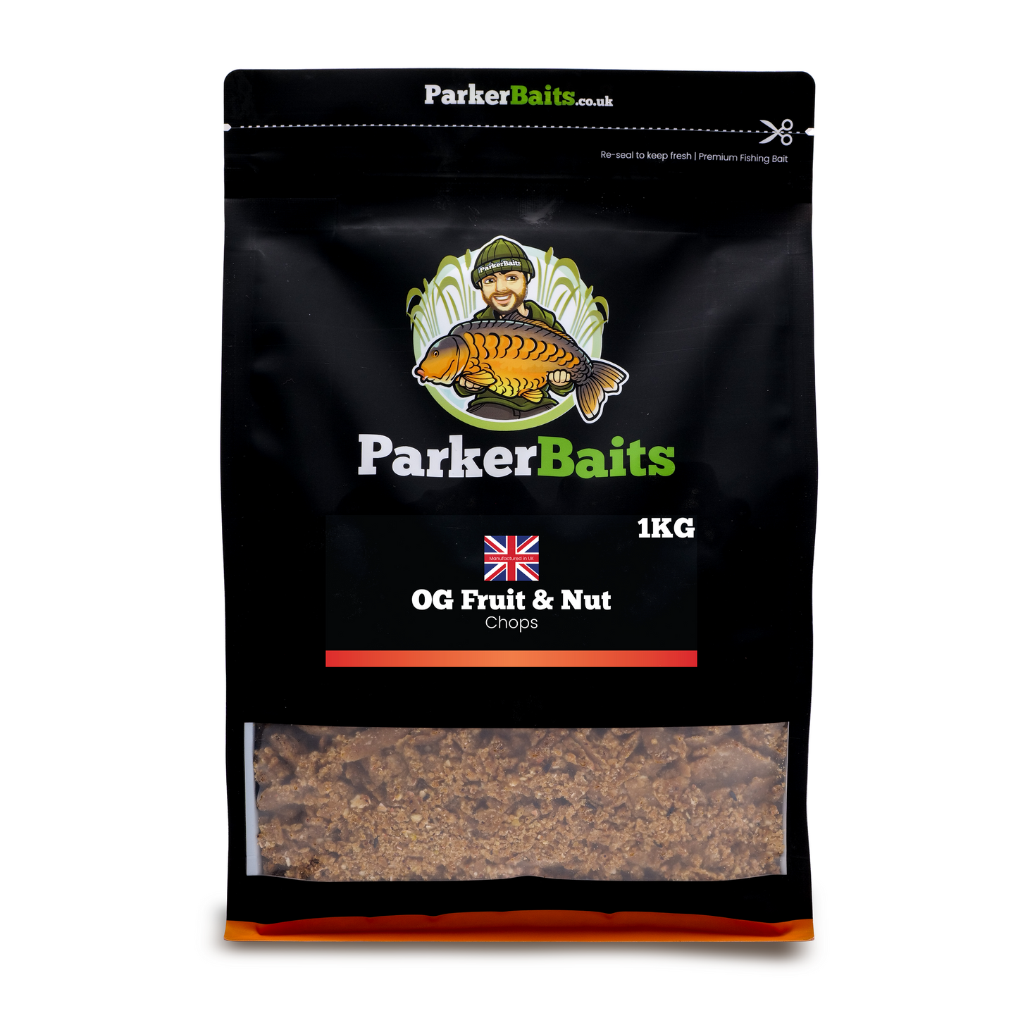 PARKER BAITS PARKER BAITS Freezer Chops - OG Fruit & Nut - 1kg - Parkfield Angling Centre