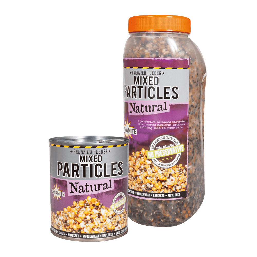 DYNAMITE DYNAMITE Frenzied Mixed Particles Jar 2.5ltr - Parkfield Angling Centre