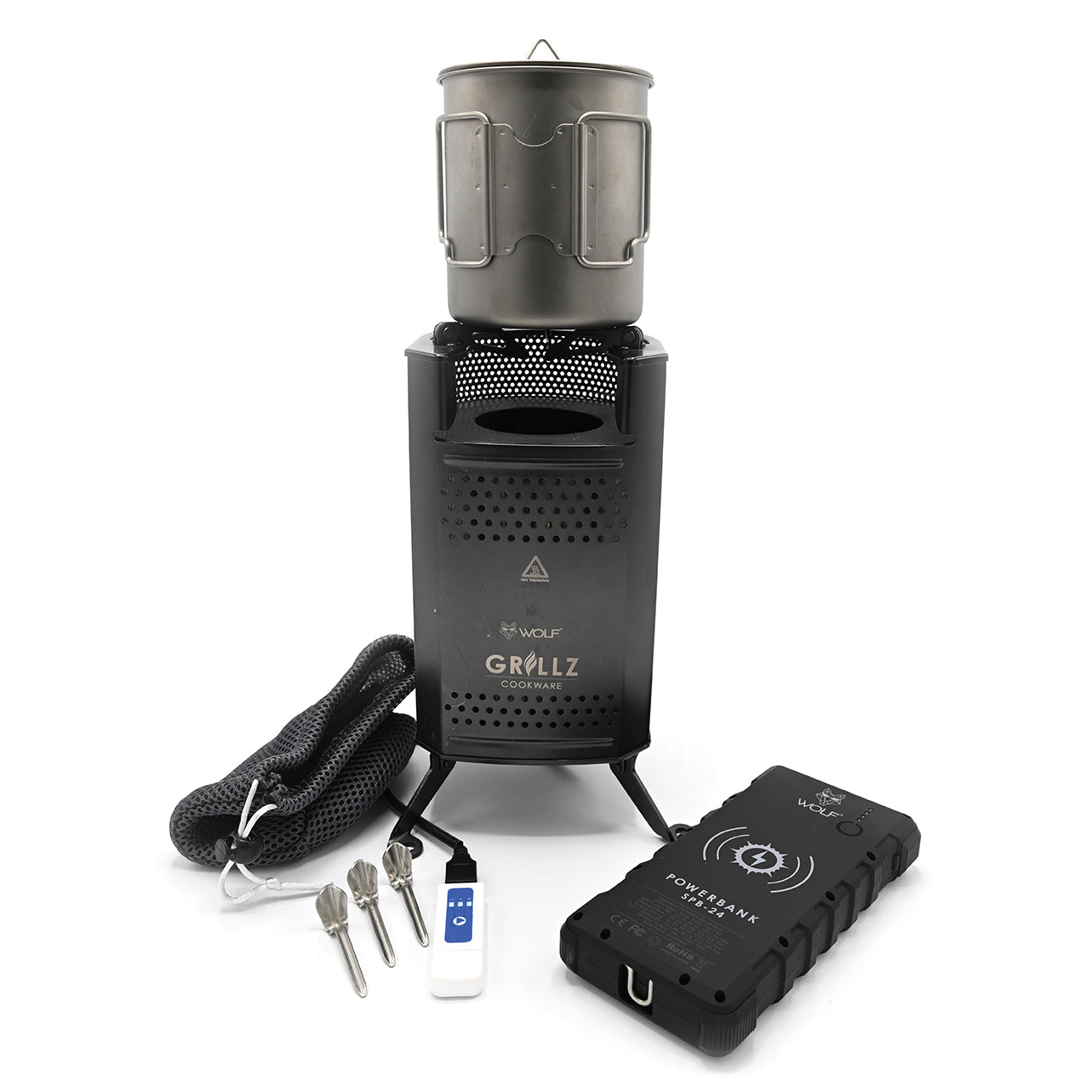 WOLF WOLF GRILLZ Biomaster Stove Inc EVA Case - Parkfield Angling Centre