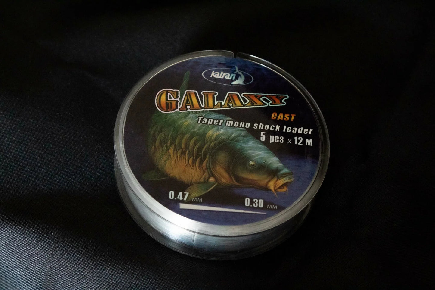 KATRAN KATRAN Taper mono shock leader GALAXY cast/camou - Parkfield Angling Centre