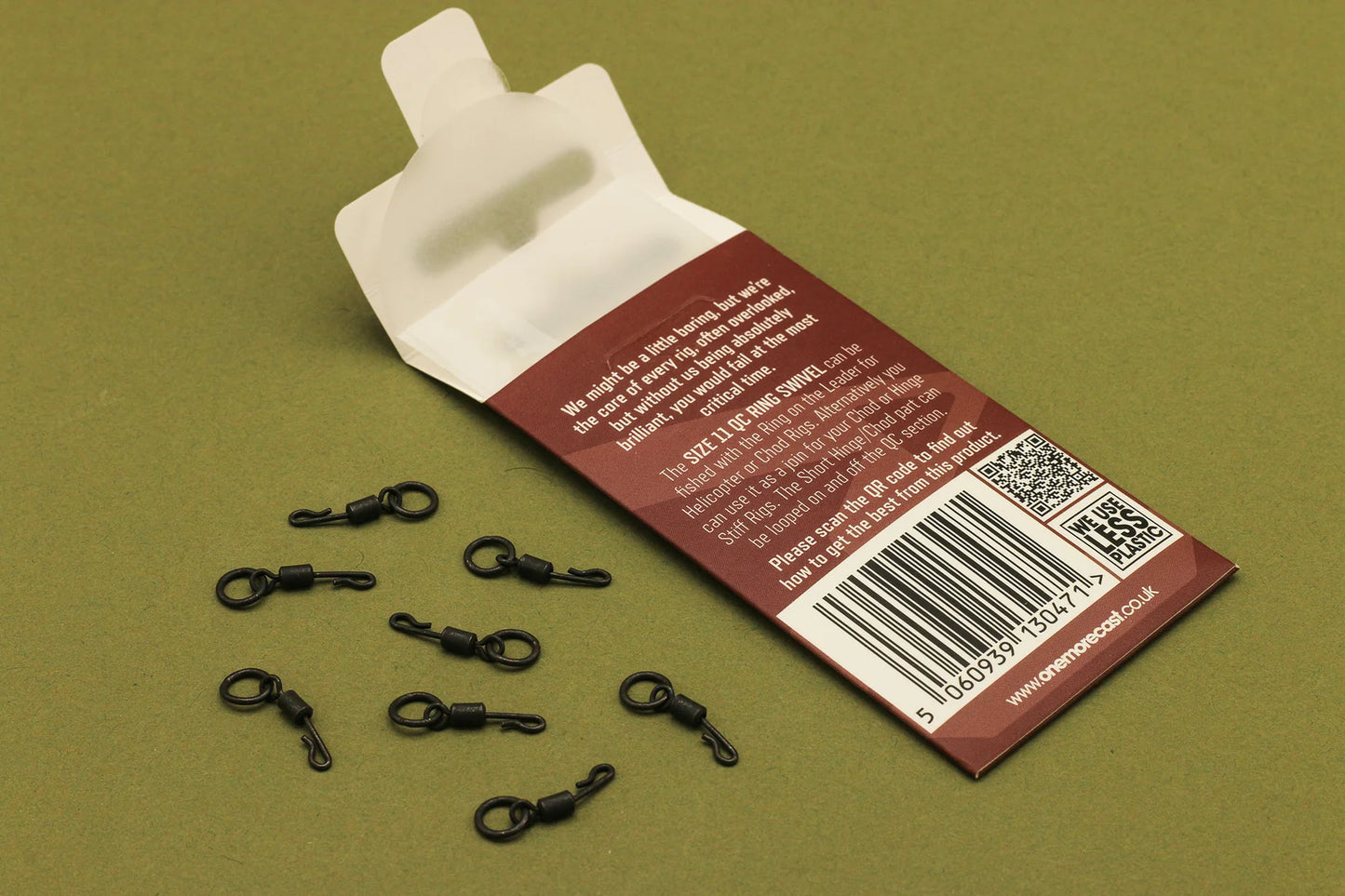 OMC OMC Vitabitz Quick Change Ring Swivel - Parkfield Angling Centre