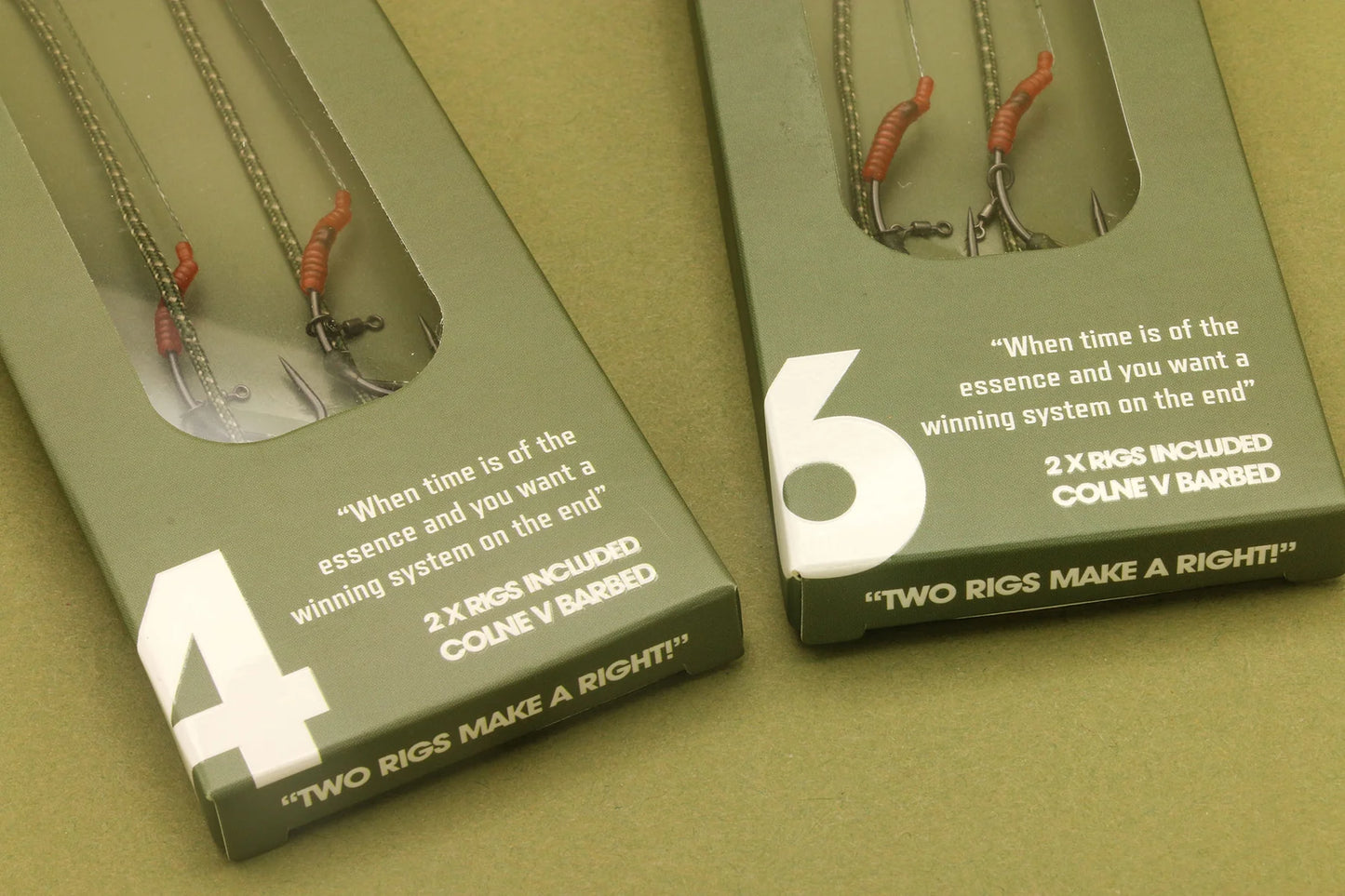 OMC OMC Surrender all-in-1 rigs Blend Leadcore Lead Clip Horseshoe Barbless - Parkfield Angling Centre