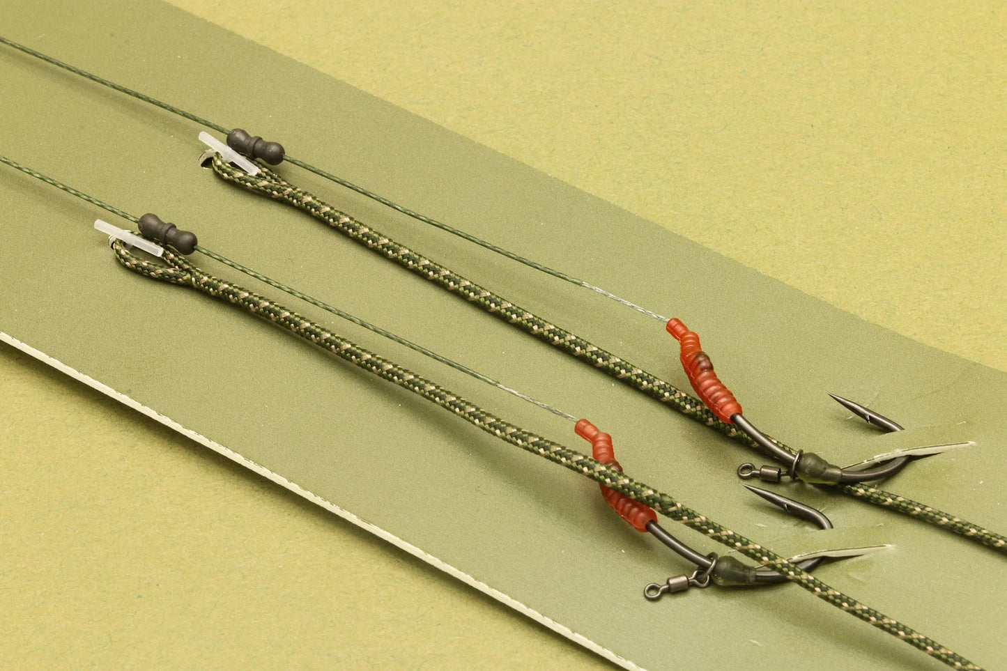 OMC OMC Surrender all-in-1 rigs Blend Leadcore Lead Clip Horseshoe Barbless - Parkfield Angling Centre