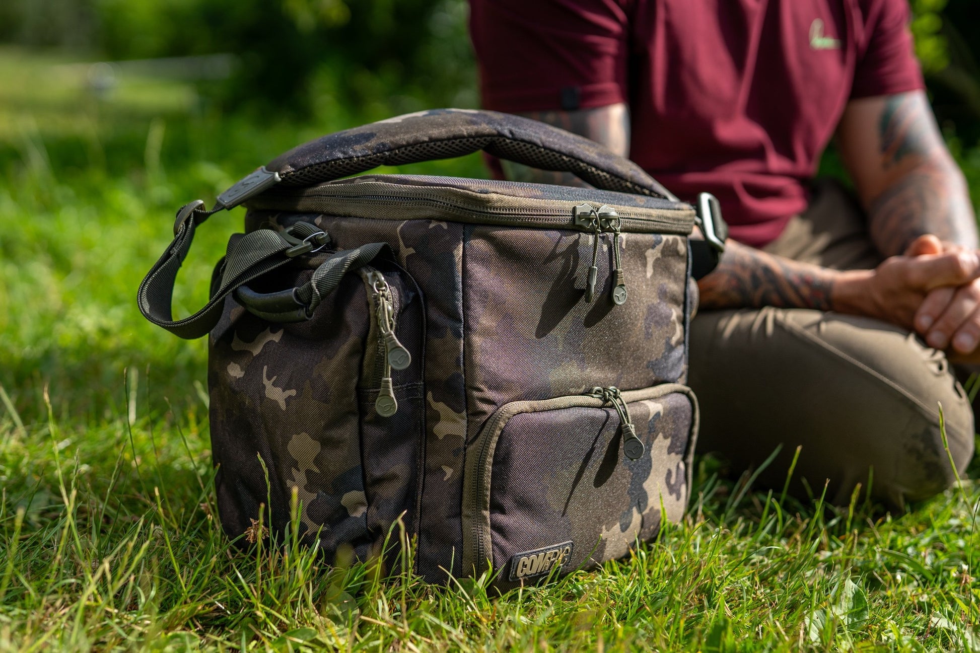 KORDA KORDA Compac Cookware Bag Dark Kamo  - Parkfield Angling Centre