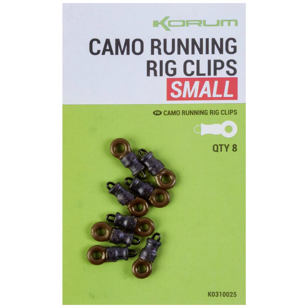 KORUM KORUM Camo Running Rig Clips - Parkfield Angling Centre