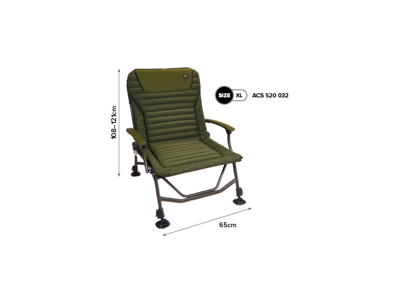 CARP SPIRIT CARP SPIRIT Magnum Chair Deluxe XL - Parkfield Angling Centre