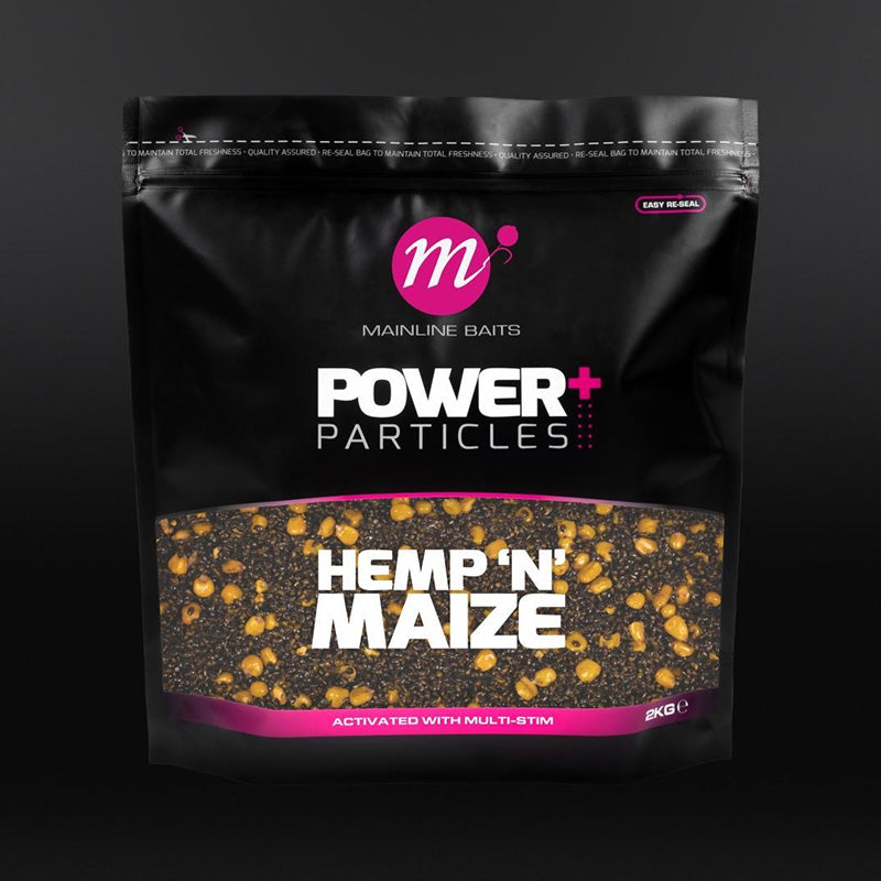 MAINLINE MAINLINE Power+ Hemp 'N' Maize 2kg - Parkfield Angling Centre