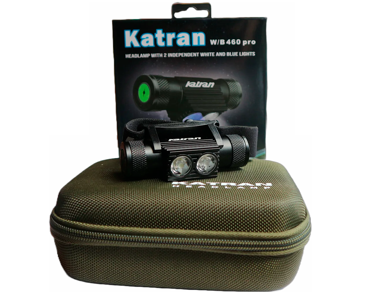 KATRAN KATRAN Headlamp KATRAN – W/B460 PRO (case + battery) - Parkfield Angling Centre
