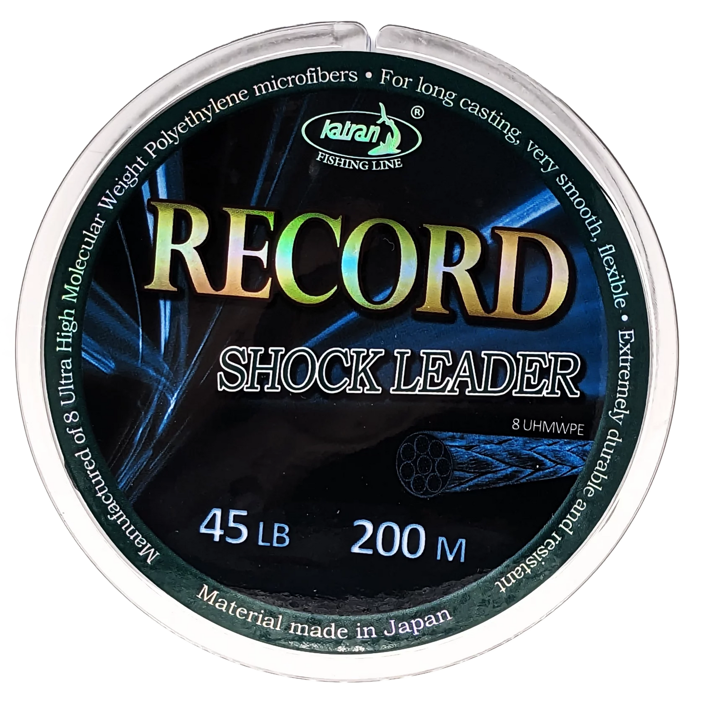 KATRAN KATRAN Shock leaders braided RECORD - Parkfield Angling Centre