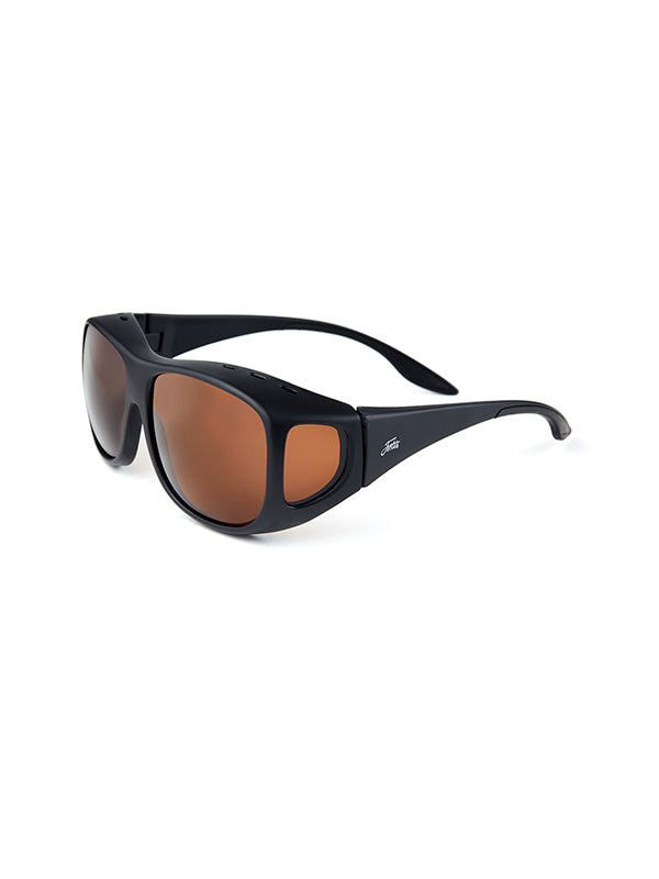 FORTIS FORTIS OverWraps - 247 Brown Sunglasses - Parkfield Angling Centre