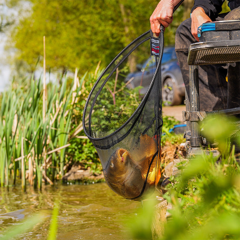 PRESTON PRESTON Carbon Hair Mesh Landing Net 18" - Parkfield Angling Centre